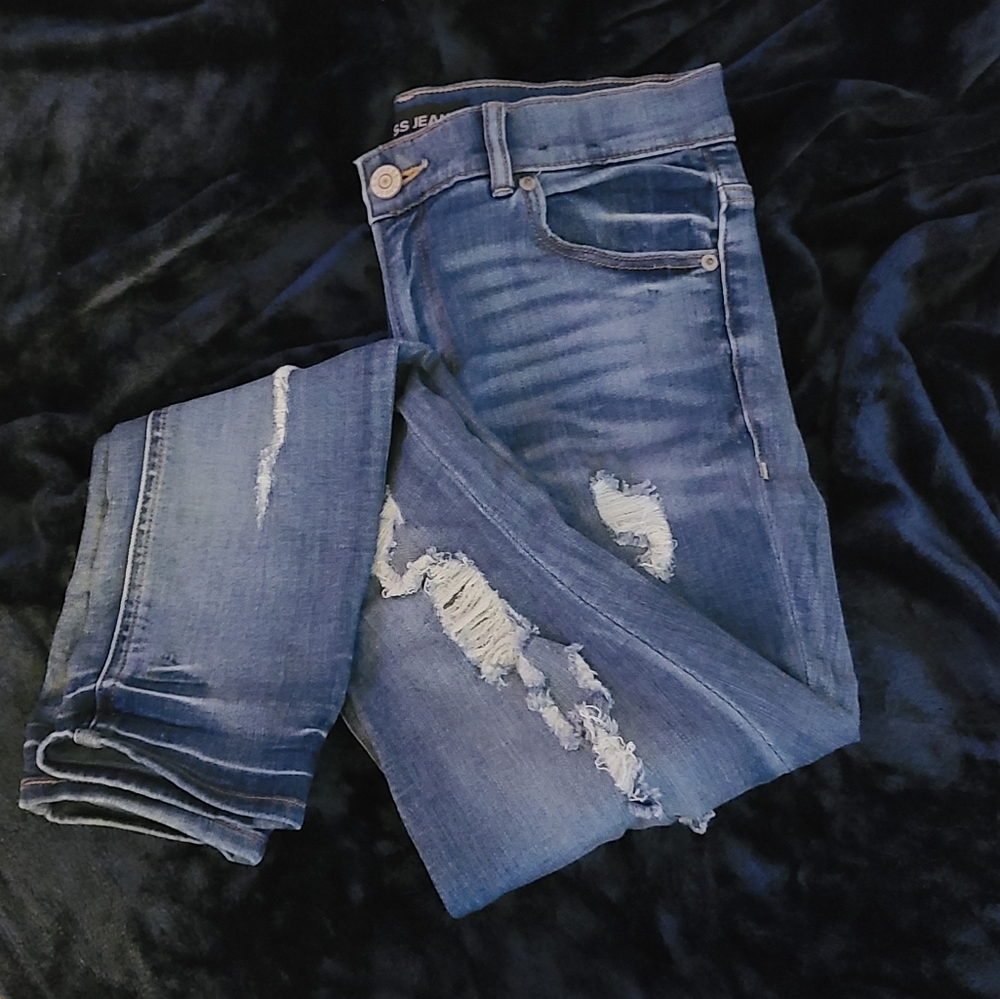 Size 8 Express High-Rise Legging Jeans